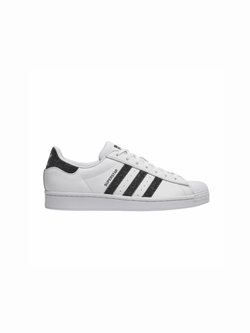Adidas Superstar Swarovski Leather Sneaker - White/Black